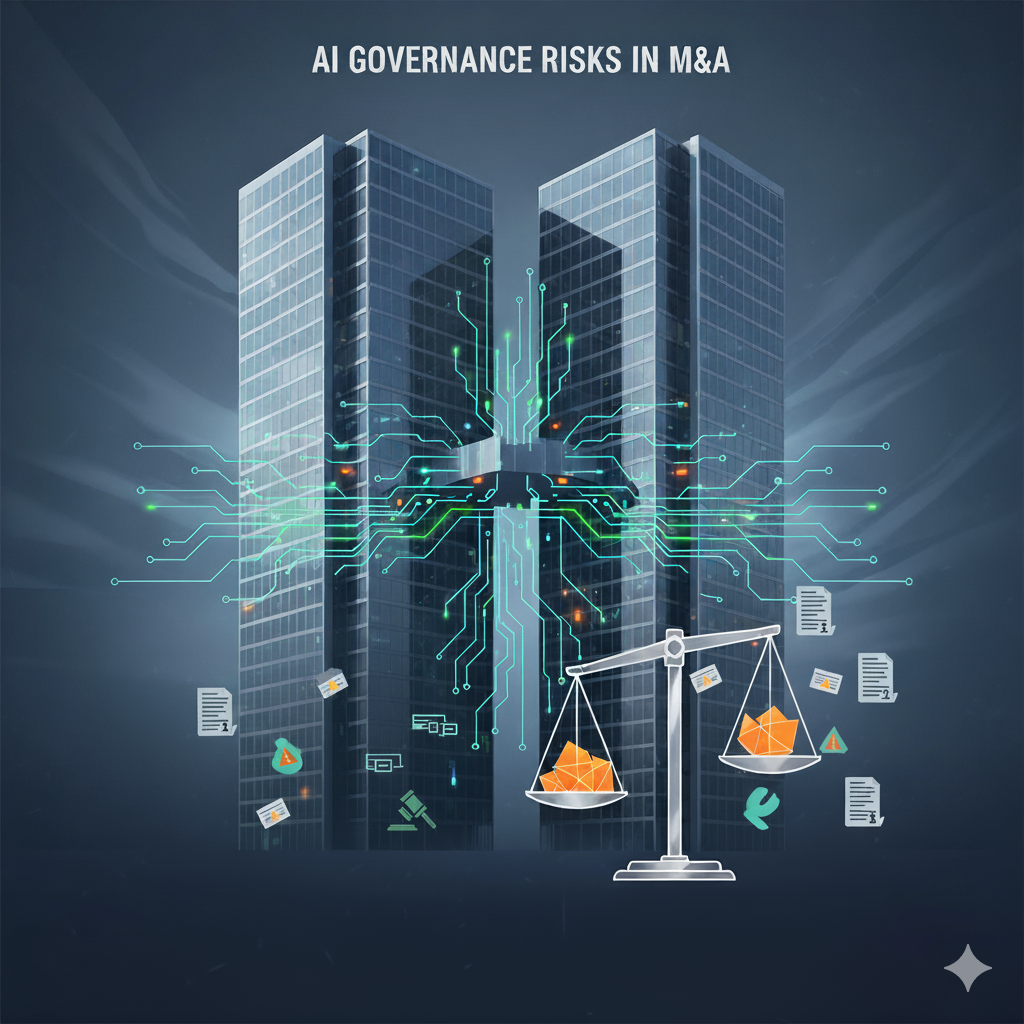 AI governance risks in M&A